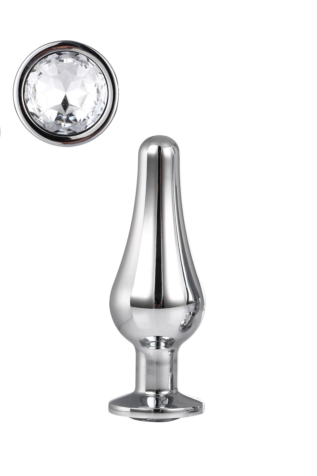 Tappo per il piacere in argento scintillante Love S