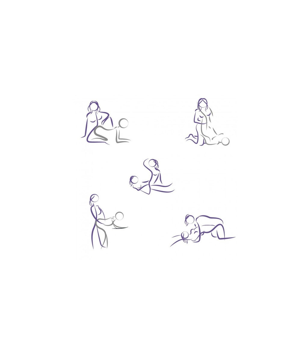 IMBRACATURA REGOLABILE MULTIORGASMO M FUCSIA