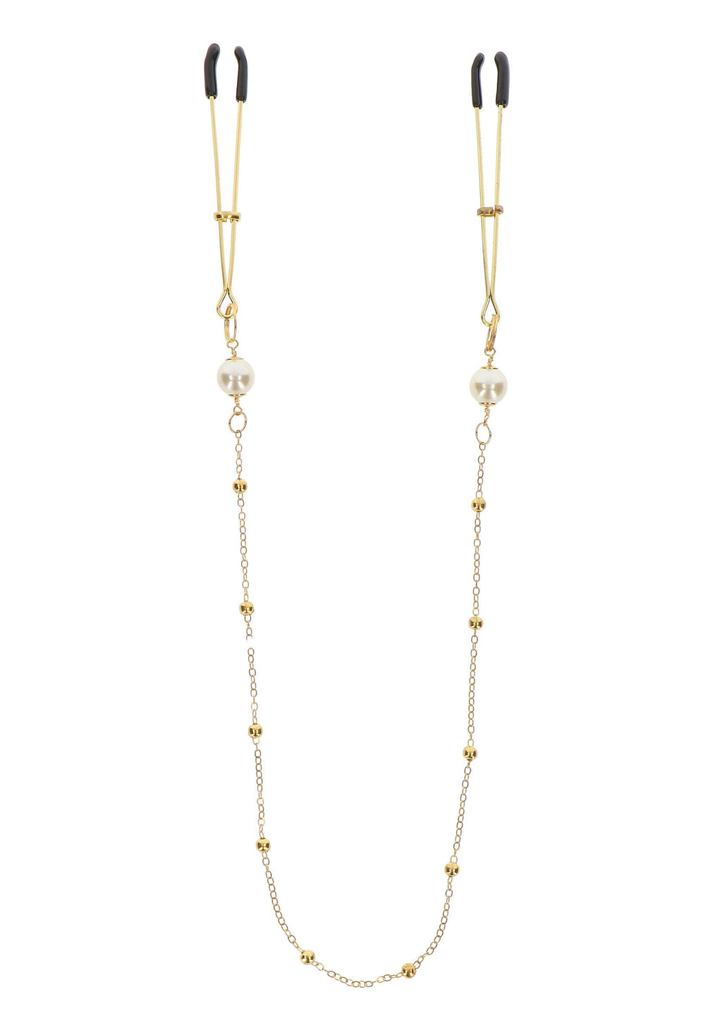 Pinzette Perla e Catena Deluxe oro